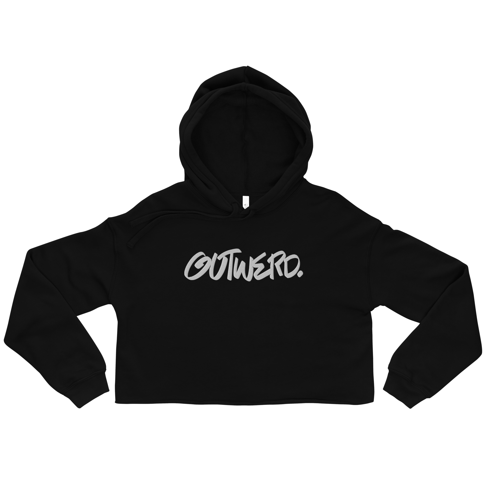 MARKERTYPE CROP HOODIE