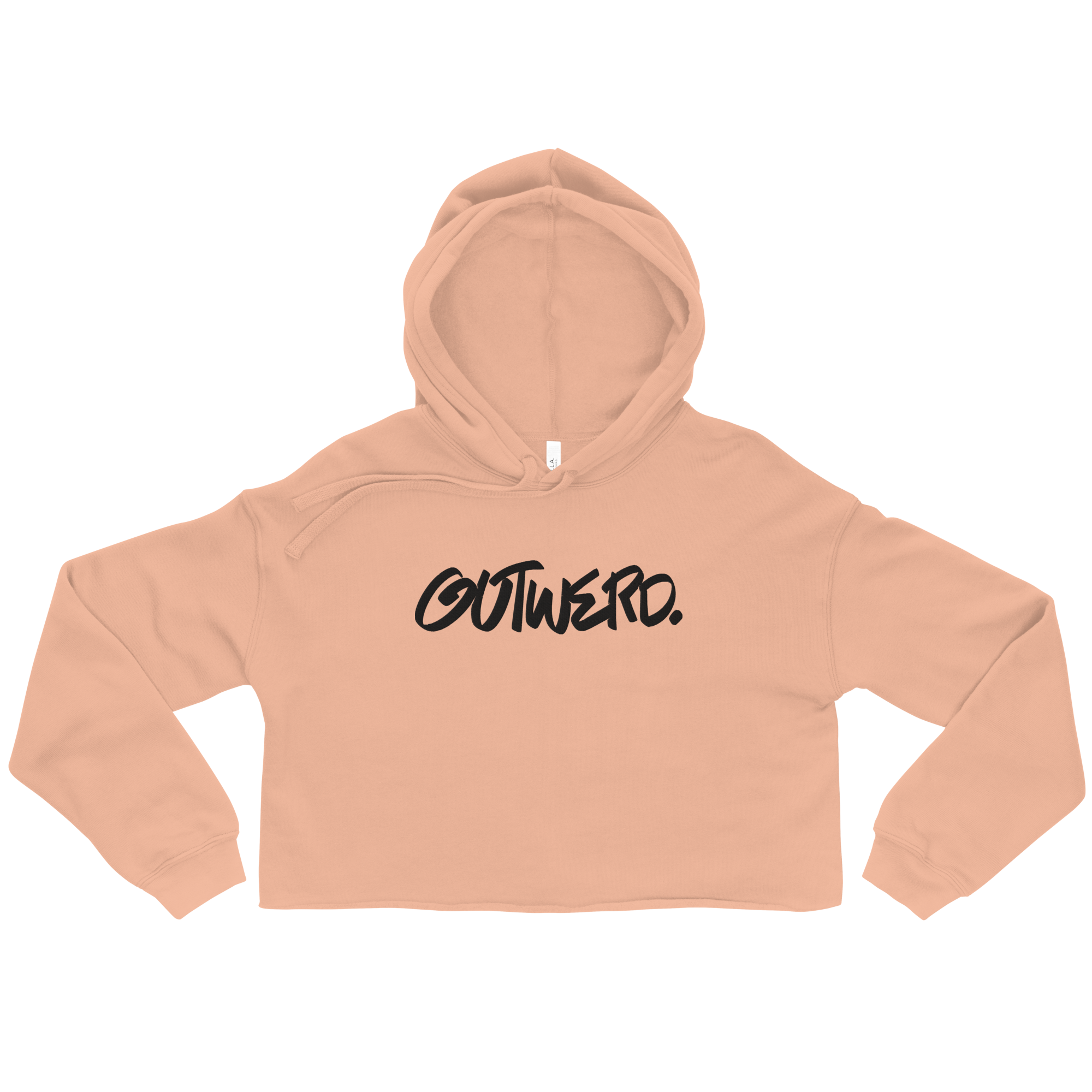 MARKERTYPE CROP HOODIE